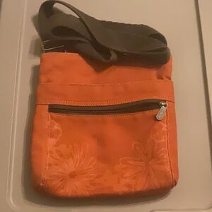 Thirty-One Canvas Organizing Crossbody Shoulder Bag